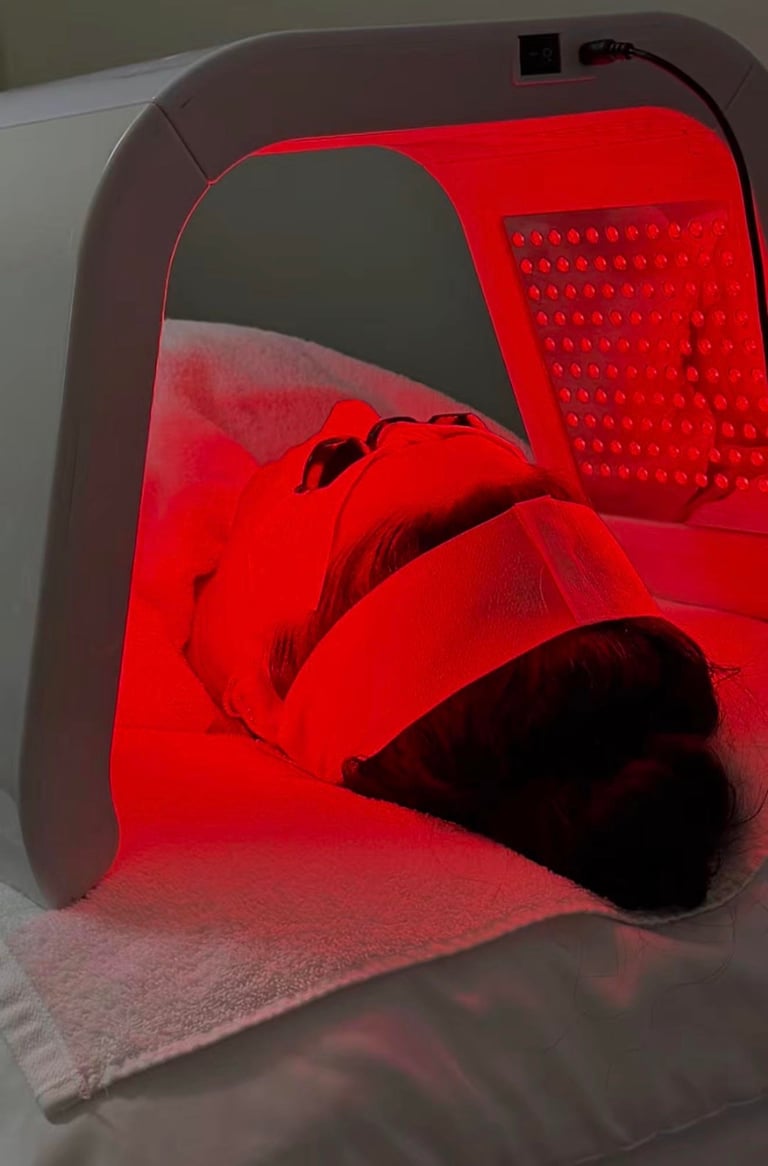 Terapia LED facial